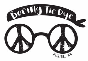 Boring Tie Dye logo
