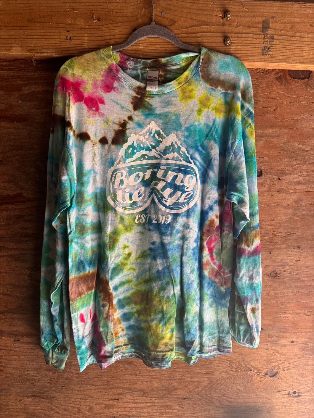 Large snow long sleeve tee